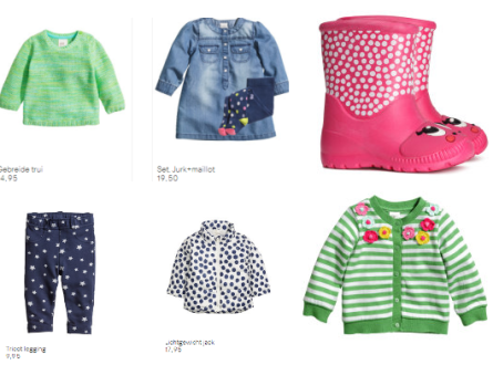 H&M babycollectie