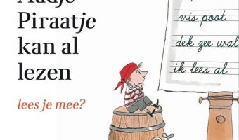 aadje piraatje kan al lezen