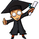 Eindelijk! De studie is binnen ... Geslaagd - studie