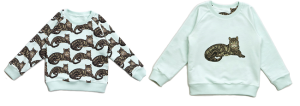 filemon sweater luipaardprint