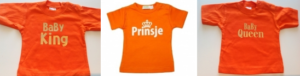 koningsdag t-shirts voor baby's