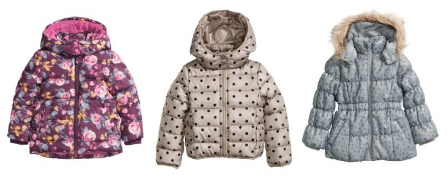 winterjassen meisjes peuters 2014 H&M